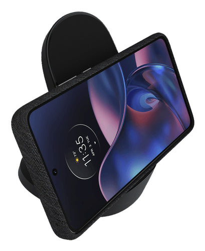 Motorola SJW202-EU mobile device charger Smartphone Black USB Wireless charging Fast charging Indoor