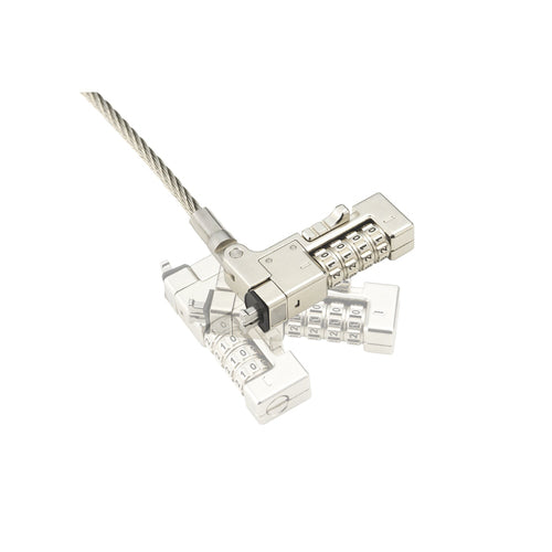 Kensington Slim NanoSaver 2.0 EQ Combination Laptop Lock - Serialised 25-Pack