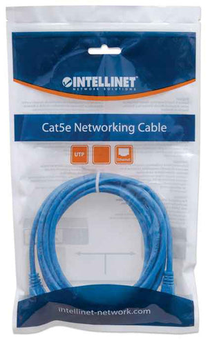 Intellinet IEC-C6-BL-75 networking cable Blue 22.5 m Cat6a U/UTP (UTP)