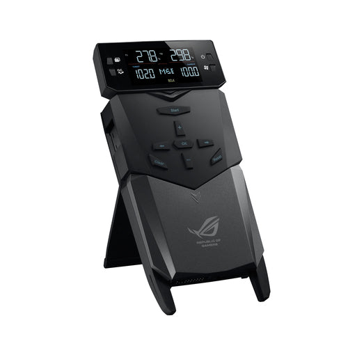 ASUS OC Panel fan speed controller 4 channels 6.6 cm (2.6") LCM Black