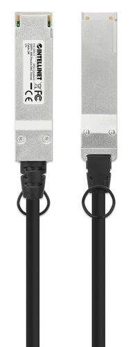 Intellinet 2m 40G QSFP+ Passive Direct Attach Copper Twinax Cable 30AWG MSA QSFP-H40G-CU2M compatible
