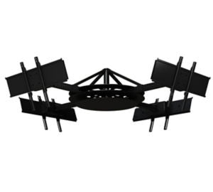 Peerless DST975-4 signage display mount 190.5 cm (75") Black