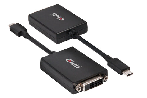 CLUB3D USB 3.1 Type C to DVI-D Active Adapter Cable