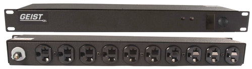 Vertiv JRN102-102D20TL5 power distribution unit (PDU) 10 AC outlet(s) 0U Black