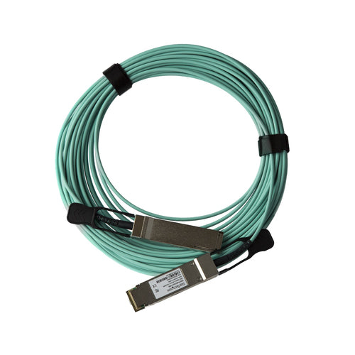 StarTech.com MSA Uncoded 15m/49.2ft 40G QSFP+ to QSFP+ AOC Cable - 40 GbE QSFP+ Active Optical Fiber - 40 Gbps QSFP Plus/Transceiver Module Cable