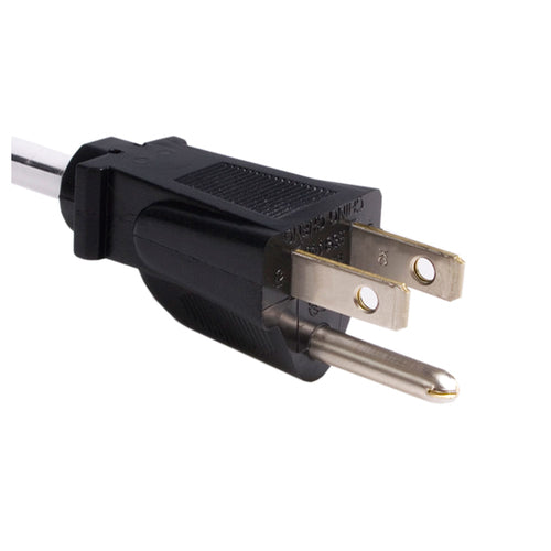 StarTech.com 6ft (2m) Computer Power Cord, NEMA 5-15P to Right Angle C13, 10A 125V, 18AWG, Black Replacement AC Power Cord, Printer Power Cord, PC Power Supply Cable, Monitor Power Cable - UL Listed