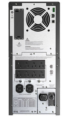 APC SMT3000C uninterruptible power supply (UPS) Line-Interactive 2.88 kVA 2700 W 10 AC outlet(s)