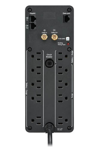 APC BR1000MS uninterruptible power supply (UPS) Line-Interactive 1 kVA 600 W 10 AC outlet(s)