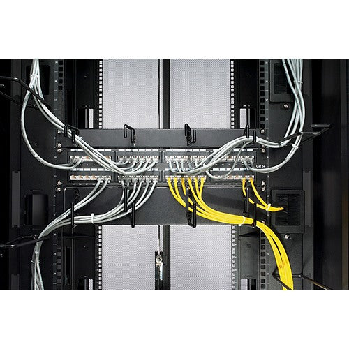 APC NetShelter Cable Management, Mounting Rail Brush Strips, Set of 6, for NetShelter SX 750 mm Wide, Black, 76 x 114 x 13 mm