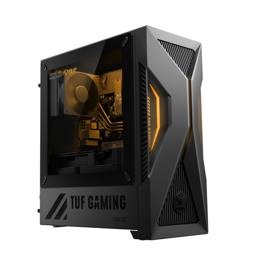 ASUS TUF Gaming T500 T500MV-MS564TI Intel® Core™ i5 i5-13420H 16 GB DDR5-SDRAM 1 TB SSD NVIDIA GeForce RTX 5060 Ti Windows 11 Home Mini Tower PC Black, Grey
