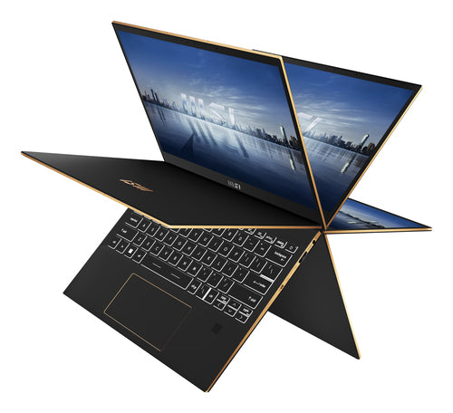 MSI Summit E13 Flip Evo E13FlipEvo A13MT-243US Intel® Core™ i7 i7-1360P Hybrid (2-in-1) 34 cm (13.4") Touchscreen Full HD+ 16 GB LPDDR5-SDRAM 1 TB SSD Wi-Fi 6E (802.11ax) Windows 11 Home Black