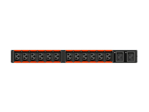 Vertiv Geist AU01X1R0-12CF17-2C20C20A900-D power distribution unit (PDU) 12 AC outlet(s) 0U Black