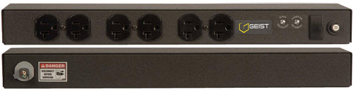 Vertiv SPFN064-1023TL power distribution unit (PDU) 6 AC outlet(s) 0U Black