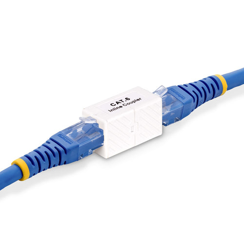 StarTech.com RJ45 Coupler 5-Pack, Inline Cat6 Coupler, Female to Female (F/F) T568 Connector, Unshielded Ethernet Cable Extension
