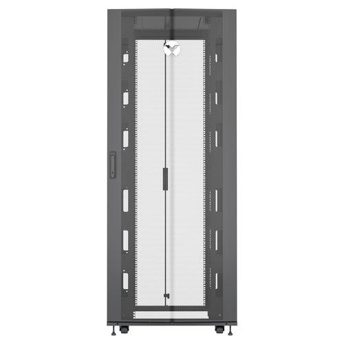 Vertiv VR3150 rack cabinet 42U Freestanding rack Black, Transparent