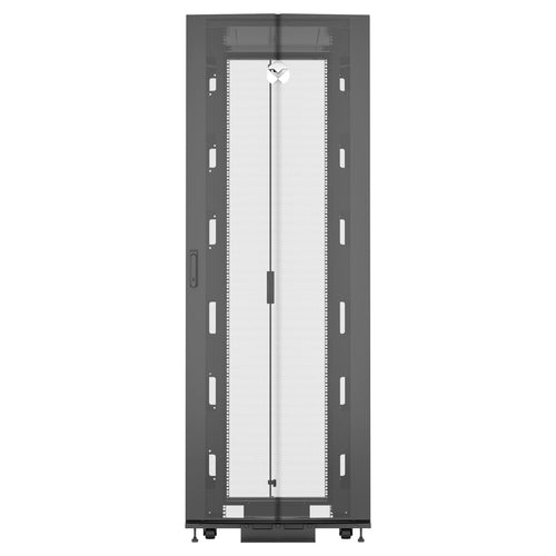 Vertiv VR3157 rack cabinet 48U Freestanding rack Black, Transparent