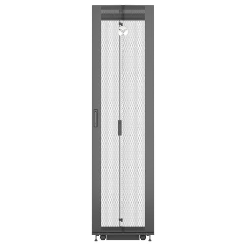Vertiv VR3307 rack cabinet 48U Freestanding rack Black, Transparent