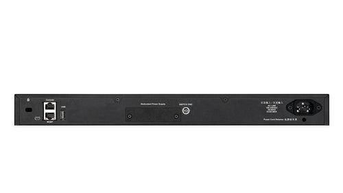 D-Link DGS-3130-54PS Managed L3 Gigabit Ethernet (10/100/1000) Power over Ethernet (PoE) Black, Grey