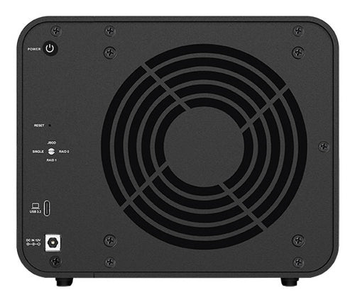 TerraMaster D8 HYBRID disk array Desktop Black