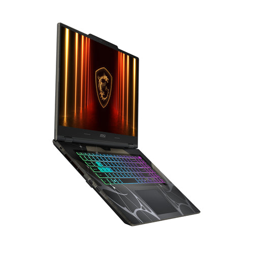 MSI Cyborg 15 B2RWFKG-421US Intel Core 7 240H Laptop 39.6 cm (15.6") Full HD 32 GB DDR5-SDRAM 1 TB SSD NVIDIA GeForce RTX 5060 Wi-Fi 6E (802.11ax) Windows 11 Home Black