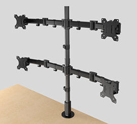 Middle Atlantic Products MM3-2X2BLK monitor mount / stand