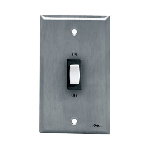 Middle Atlantic Products USC-SW wall plate/switch cover Silver