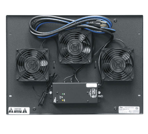 Middle Atlantic Products Fan Top, 165 CFM, w/Controller, ERK Series