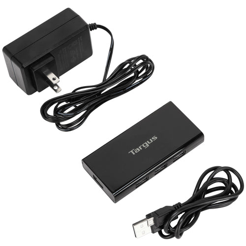 Targus ACH215TT interface hub USB 2.0 Black