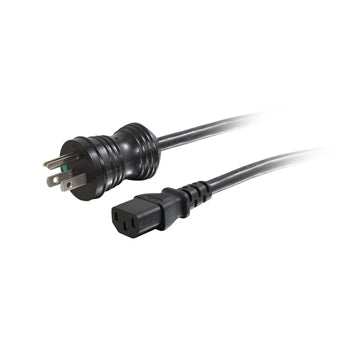 Legrand 2306-48005-008 Black NEMA 5-15P IEC 320