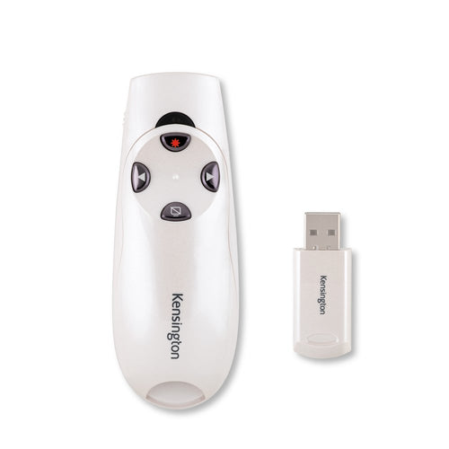 Kensington Presenter Expert wireless presenter RF White