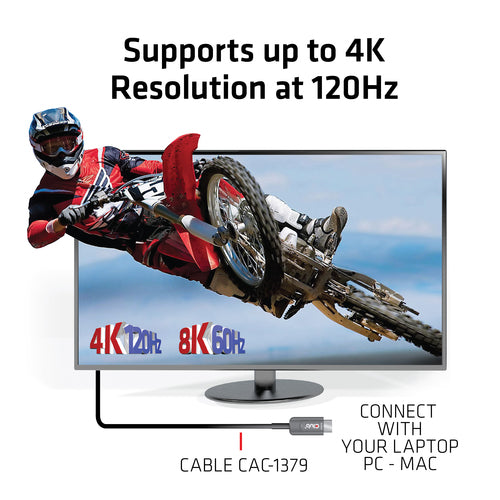 CLUB3D Ultra High Speed HDMI™ Certified AOC Cable 4K120Hz/8K60Hz Unidirectional M/M 20m/65.6ft