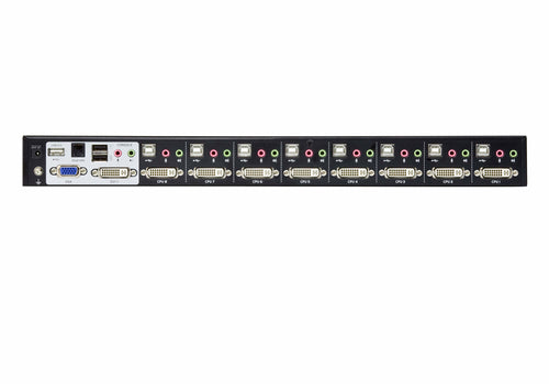 ATEN CS1788 KVM switch Rack mounting Black