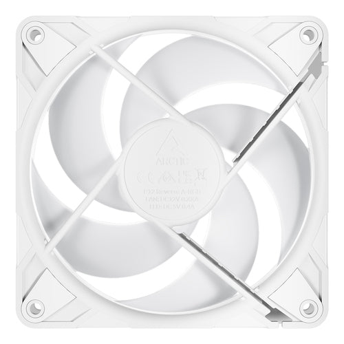 ARCTIC Freezer P12 Pro Reverse A-RGB (White) - 3 Pack - 120 mm A-RGB PWM Fan with Cable Splitter