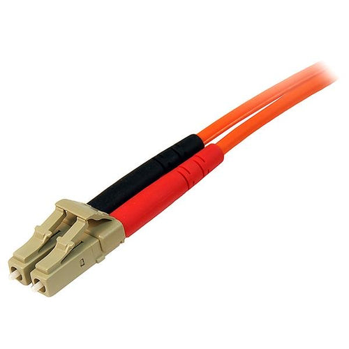 StarTech.com 30m Fiber Optic Cable - Multimode Duplex 50/125 - LSZH Fiber Jumper Cord - LC/LC