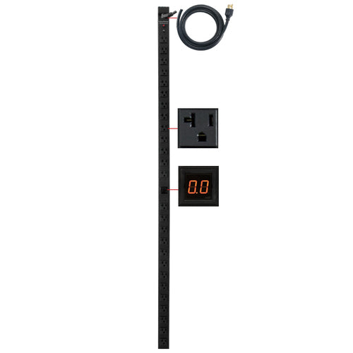 CyberPower PDU20MVT26F power distribution unit (PDU) 26 AC outlet(s) 0U Black