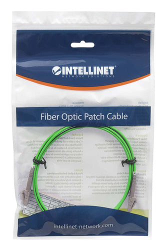 Intellinet 760881 InfiniBand/fibre optic cable 2 m LC MMF Lime