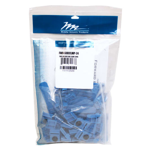 Middle Atlantic Products FWD-SIDECLMP-24 rack accessory Mounting kit