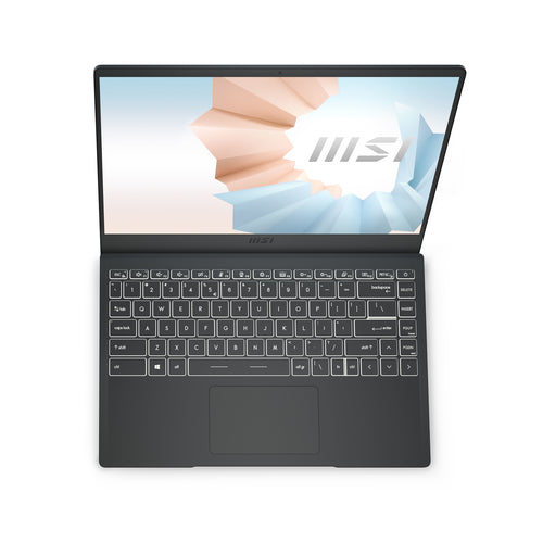 MSI Modern 14 B11MO-207 Intel® Core™ i5 i5-1135G7 Laptop 35.6 cm (14") Full HD 8 GB DDR4-SDRAM 512 GB SSD Wi-Fi 5 (802.11ac) Windows 10 Home