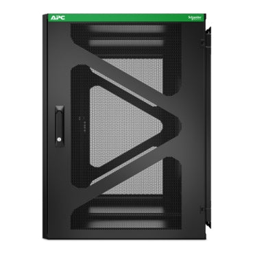 APC NetShelter WX AR118SM - 19inch Wall Patch Cabinet, 18U/HE, 800MM Deep, Side Mount, Mounted
