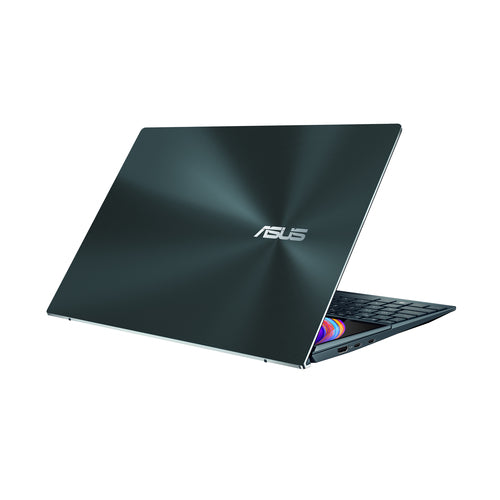 ASUS Zenbook Duo 14 UX482EGR-XB74T Intel® Core™ i7 i7-1195G7 Laptop 35.6 cm (14") Touchscreen Full HD 16 GB LPDDR4x-SDRAM 1 TB SSD NVIDIA GeForce MX450 Wi-Fi 6 (802.11ax) Windows 11 Pro Blue
