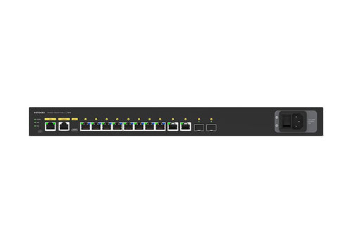 NETGEAR AV LINE M4250-10G2XF-POE++ 8X1G UTRA90 Managed L2/L3 Gigabit Ethernet (10/100/1000) Power over Ethernet (PoE) 1U Black