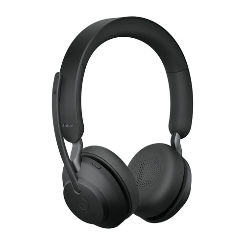 Jabra Evolve2 65 - Link390a UC Stereo Stand Black NA