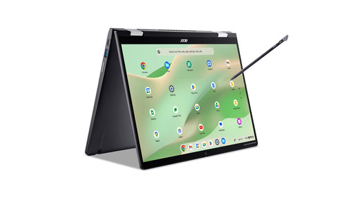 Acer Chromebook Enterprise Spin 714 CP714-2WN-7073 Intel® Core™ i7 i7-1355U 35.6 cm (14") Touchscreen WQXGA 16 GB LPDDR4x-SDRAM 256 GB SSD Wi-Fi 6E (802.11ax) ChromeOS for Enterprise Grey