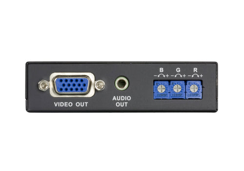 ATEN VE170RQ AV extender AV receiver Black