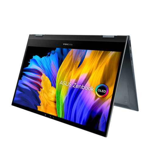 ASUS Zenbook Flip 13 OLED UX363EA-DH52T Intel® Core™ i5 i5-1135G7 Hybrid (2-in-1) 33.8 cm (13.3") Touchscreen Full HD 8 GB LPDDR4x-SDRAM 512 GB SSD Wi-Fi 6 (802.11ax) Windows 11 Home Grey
