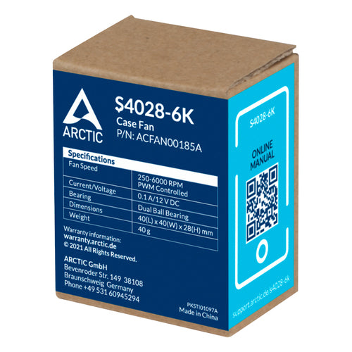 ARCTIC S4028-6K - 40 mm Server Fan