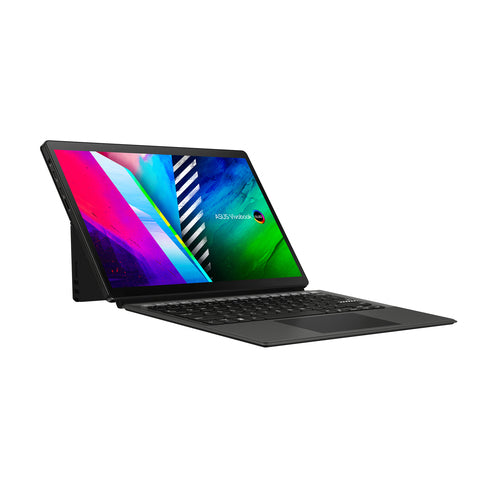 ASUS Vivobook 13 Slate OLED T3300KA-DH21T laptop Intel® Pentium® Silver N6000 Hybrid (2-in-1) 33.8 cm (13.3") Touchscreen Full HD 4 GB LPDDR4x-SDRAM 128 GB eMMC Wi-Fi 6 (802.11ax) Windows 11 Home in S mode Black