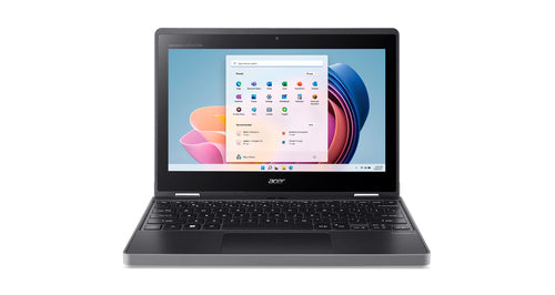 Acer TravelMate Spin B3 TMB311RN-33-C0JS Intel® N N100 Hybrid (2-in-1) 29.5 cm (11.6") Touchscreen HD 4 GB LPDDR5-SDRAM 128 GB SSD Wi-Fi 6 (802.11ax) Windows 11 Pro Education Black