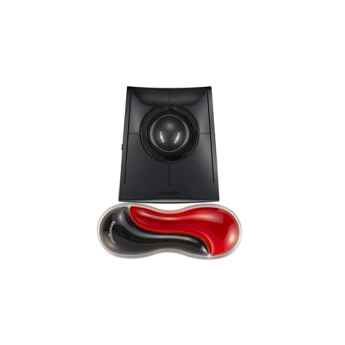 Kensington Slim Duo Gel Mouse/Trackball Wrist Rest -Red