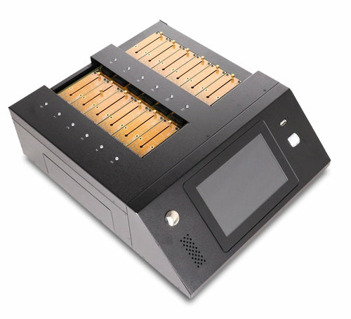 iStorage Kanguru KanguruClone 11 M.2 NVMe SSD Pro Duplicator|Supports Copying Up to 11 M.2 NVMe and M.2 SATA SSDs|Up to 25GB/min transfer rates|Powerful Erase and Disk Wipe Features |Standalone System |Detailed and downloadable system logs |
